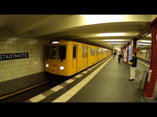 Berlin U Bahn BVG Class A3 Kleinprofil train unit