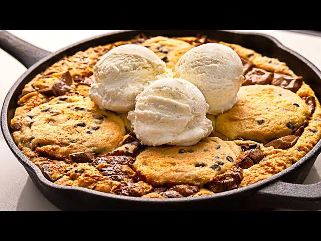 Giant Chocolate Chip Cookie - Dished #Shorts