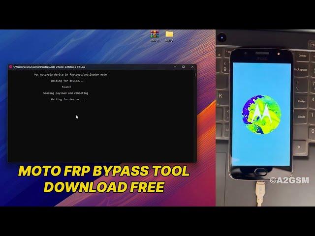 Moto FRP Bypass Tool Free | All Motorola G, E, M, Series FRP Google Account Remove One Click | A2GSM