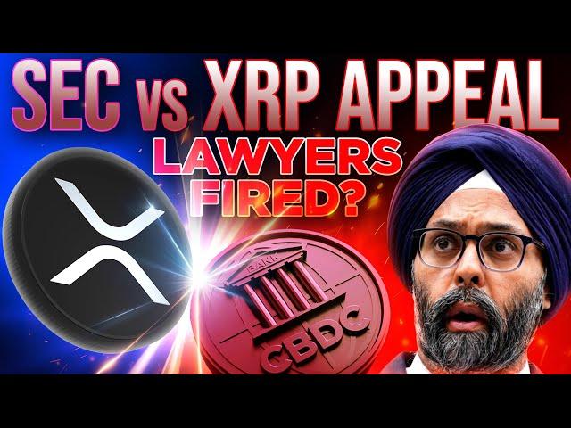 SEC vs. Ripple AppealEnforcement Lawyers Fired!XRP vs. CBDC