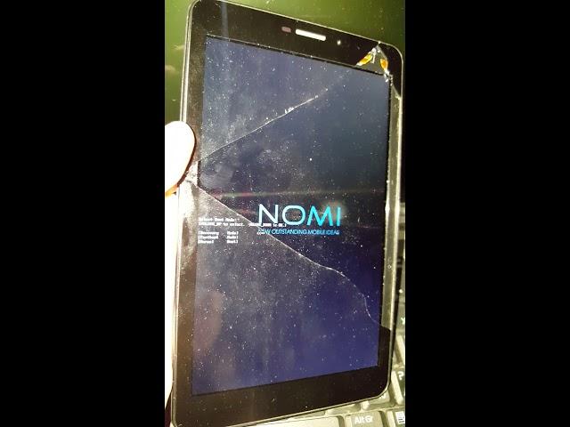 Nomi Corsa Pro C070020 hard reset сброс настроек графический ключ пароль зависает тормозит висит