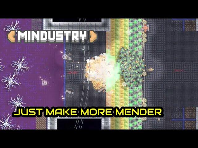 How to make Immortal Defense (MENDER)||Mindustry