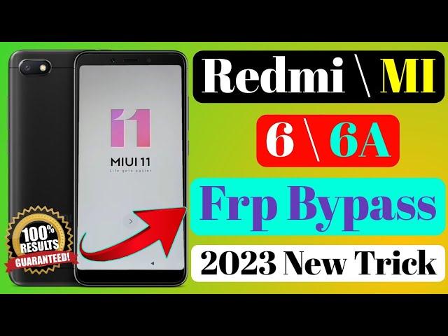 redmi 6a frp bypass without pc | redmi 6a frp bypass | xiaomi 6a frp bypass | mi 6a frp bypass