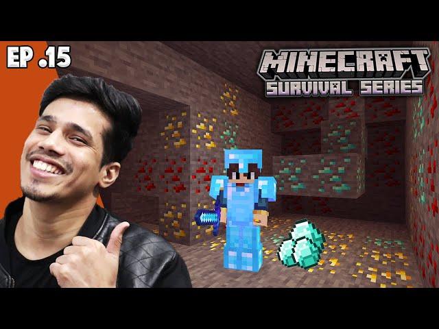 Best Mining Techniques  | Minecraft Survival Series Episode 15