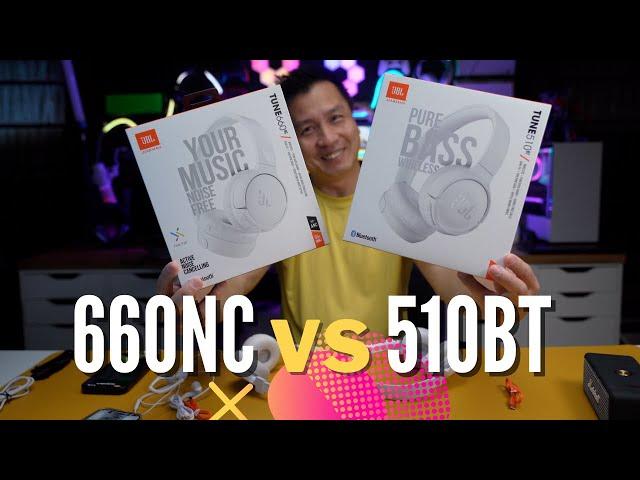 An In-depth Comparison: JBL Tune 660NC vs. JBL Tune 510BT