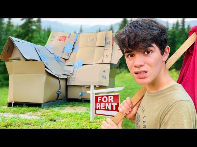 I Moved Into A Cardboard House