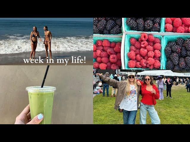 week in my life! (luteal phase, recipes, outside lands, hormone q&a)