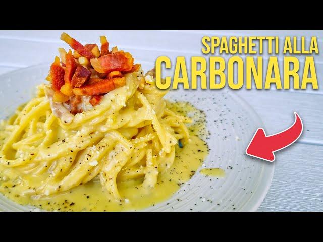 How to Make SPAGHETTI alla CARBONARA Like a Roman (Best Recipe on Youtube)