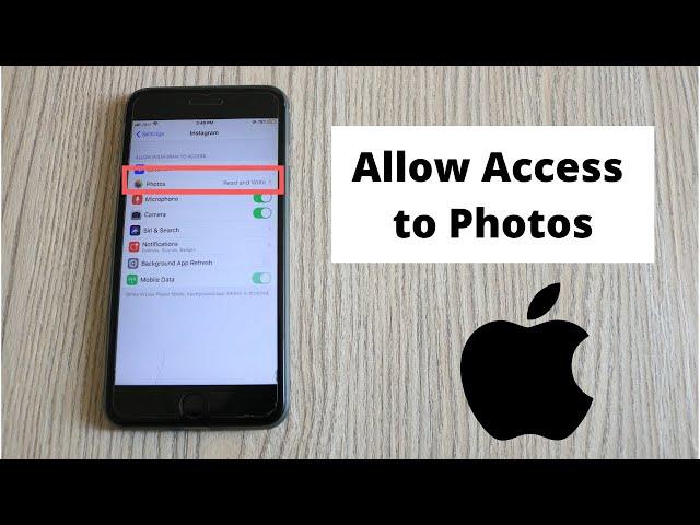 How to Allow Access to Photos on iPhone (Quick & Simple)