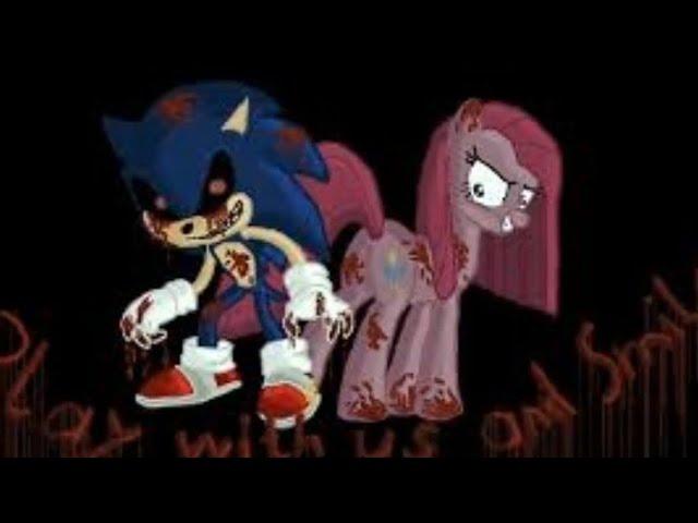 Sonic.Exe, Pinkamena,Tails doll and Rainbow Factory-Tribute Monster #popular #Sonicexe#creepypasta