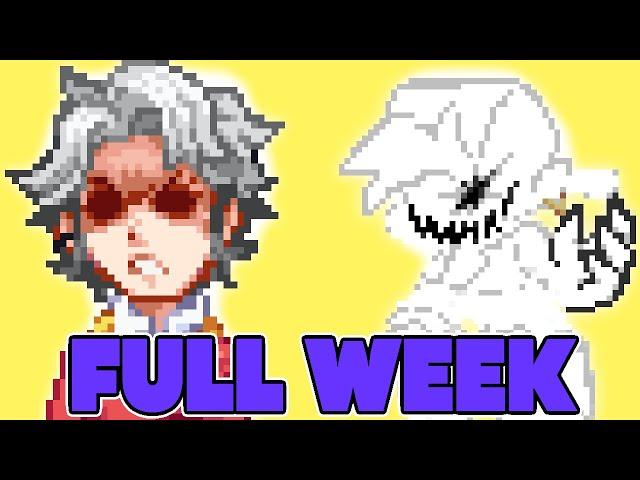 FRIDAY NIGHT FUNKIN' B-SIDES Redux mod EVIL BOYFRIEND vs CORRUPT Senpai FULL WEEK! (+ Extra Song!)