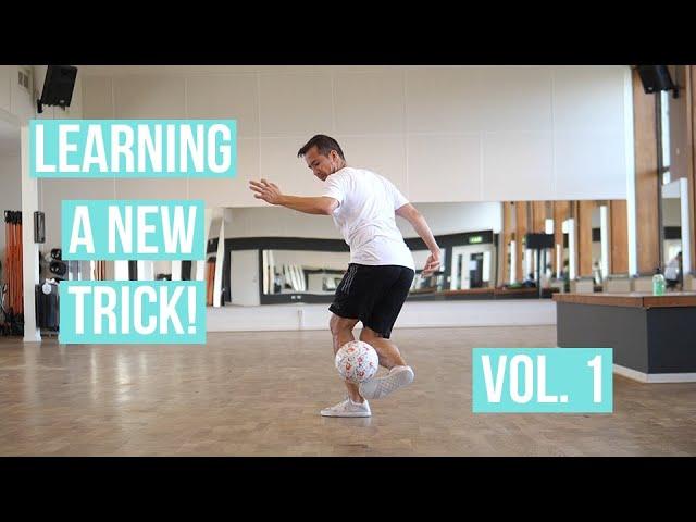 I TRY A TRICK I HAVE NEVER TRIED BEFORE - PWGfreestyle - Football freestyle
