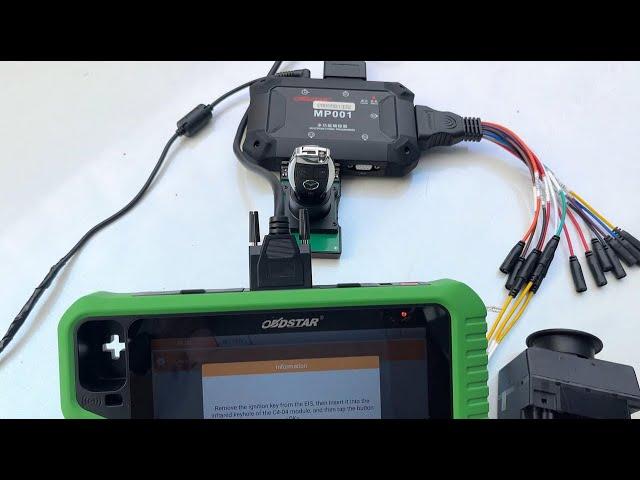 OBDSTAR X300 Classic G3 Program and Replace W215 2004 S350 EIS- OBDII365