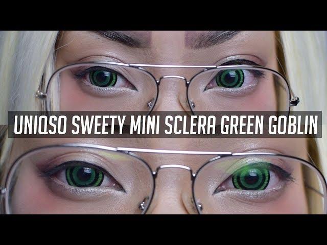 Uniqso| Sweety Mini Sclera Lens Green Goblin