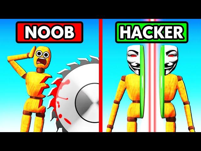 NOOB vs HACKER RAGDOLL BREAK