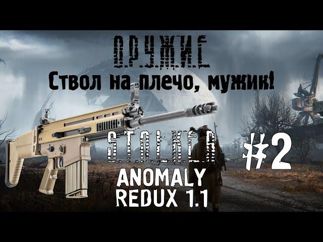 ОРУЖИЕ S.T.A.L.K.E.R ANOMALY REDUX 1.1