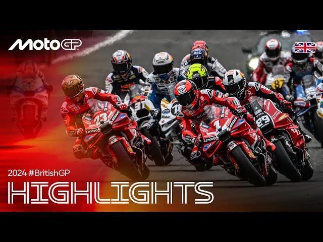 MotoGP™ Race Highlights  | 2024 #BritishGP