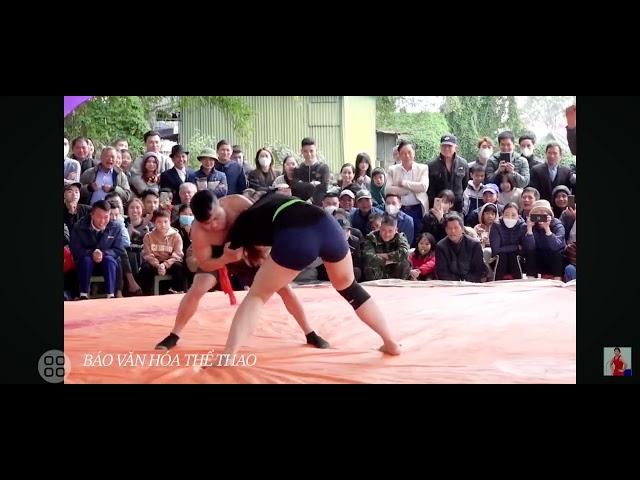 Vietnamese Female Wrestler is Humiliated and Defeated.