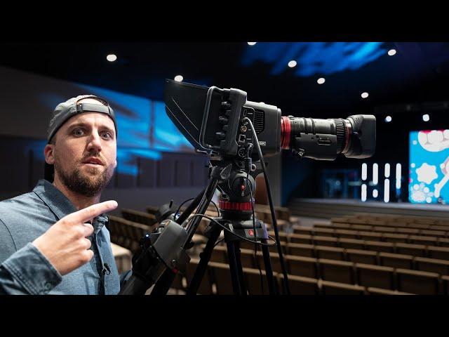 My DREAM Follow-Camera Setup for Churches (Blackmagic Studio 6k with Canon Cine-Servo)