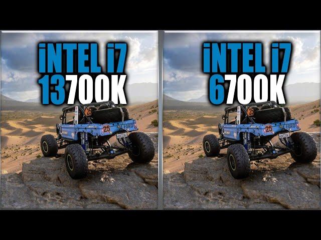 13700K vs 6700K Benchmarks | 15 Tests - Tested 15 Games and Applications