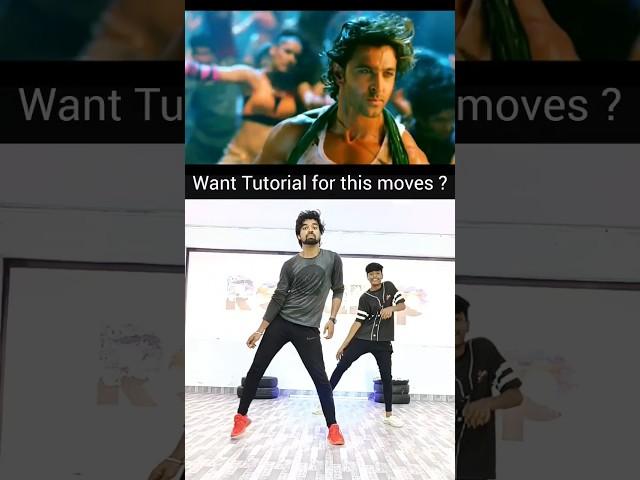 Tutorial for this Moves ? Hrithik Roshan's Dhoom Dance Tutorial - #trending #dancetutorial #dance