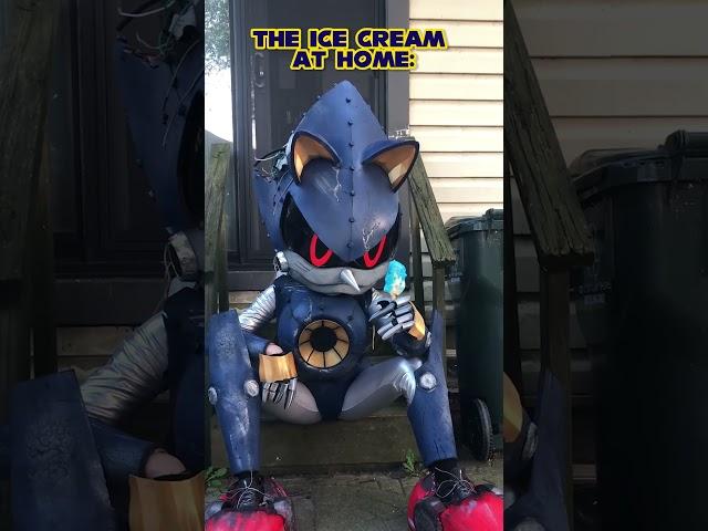 Metal Sonic Wants Ice Cream