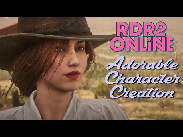 RDR2 Online How to Make a Cute Female Character