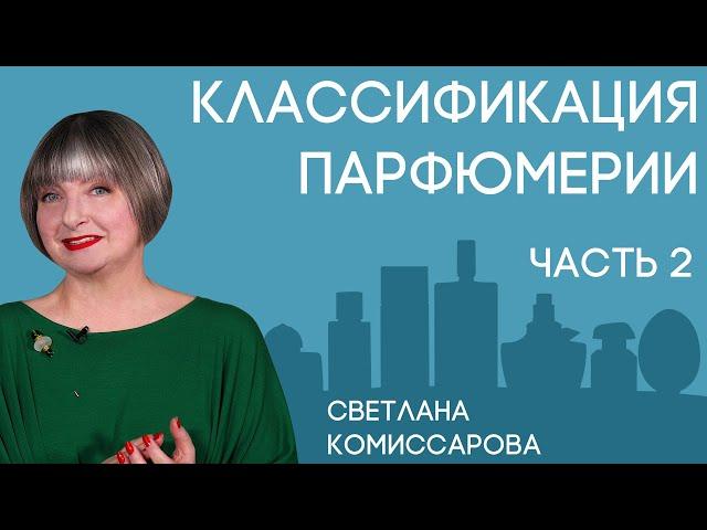 Ольфакторные семейства ароматов: восточные, шипровые, фужерные. Рассказывает Светлана Комиссарова