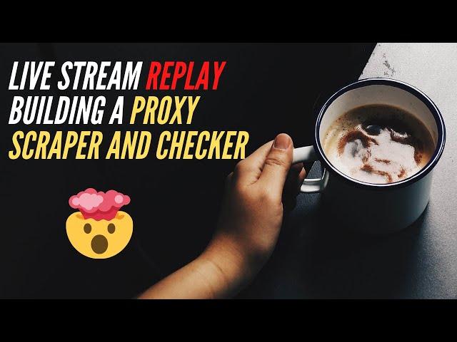 Proxy scraper and checker