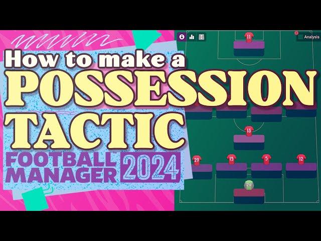 How To Make a Possession Tactic in FM24