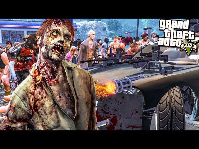 ГТА 5 МОДЫ ЗОМБИ АПОКАЛИПСИС НАЧАЛО! #21 ОБЗОР МОДА В GTA 5! ЭКСПЕРИМЕНТЫ В ГТА! ВИДЕО ИГРЫ С МОДАМИ