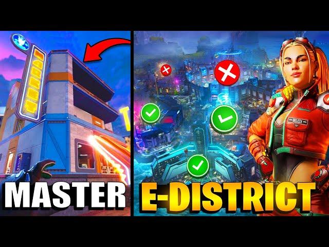 47 Tips to MASTER E-DISTRICT In Apex Legends!