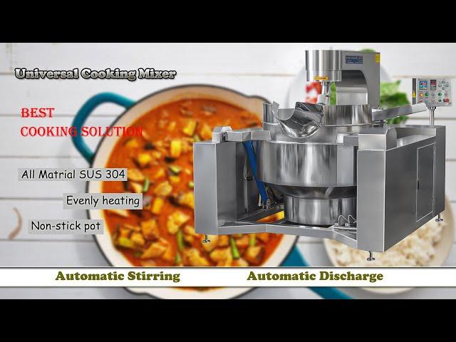 Longze Machinery-High Quality Industrial Universal Cooking Mixer/Jacketed Kettle/Cooker Mixer