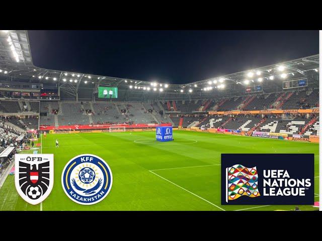 10.10.2024 Raiffeisen Arena Linz: Österreich - Kasachstan  4:0 (Saison 2024/25) | Nations League