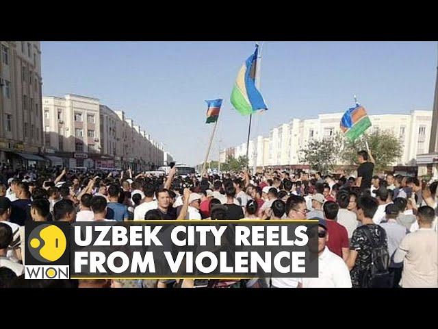 Protests in Uzbekistan's Karakalpakstan province | India backs Uzbek govt after unrest | WION