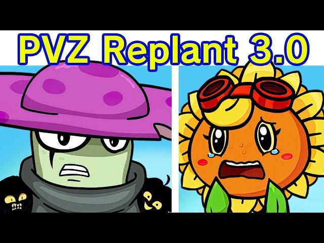 Friday Night Funkin' VS Plants vs Zombies Replanted 3.0 FULL WEEK 3-4 (FNF Mod/Hard) (PVZ Heroes)