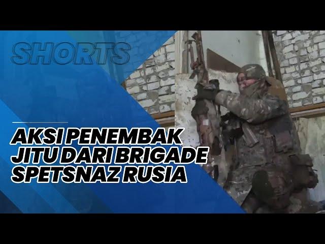 Aksi Sniper dari Brigade Spetsnaz Rusia saat Lakukan Penyerangan ke Batalion Ukraina