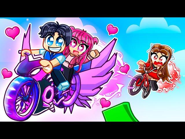 Andy Has A New Girlfriend In Roblox BIKE OBBY!