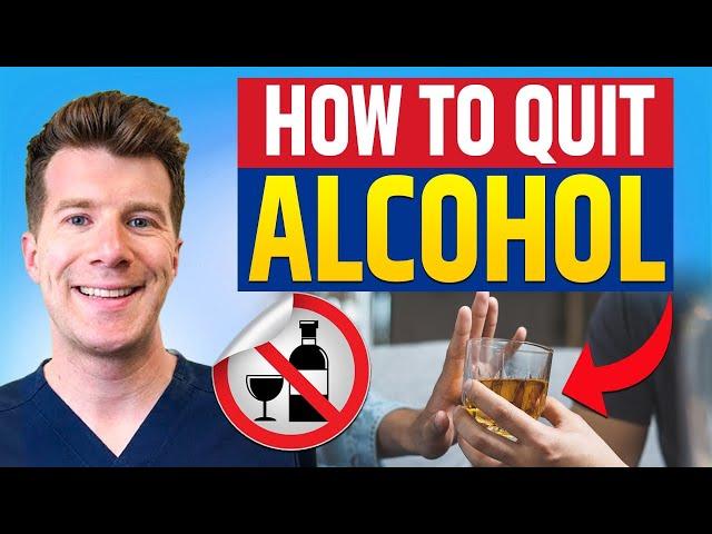 6 steps to STOP or CUT DOWN drinking ALCOHOL | Doctors Guide