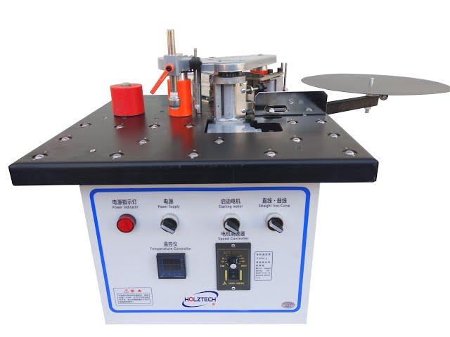 straight and curve manual edge bander banding machine