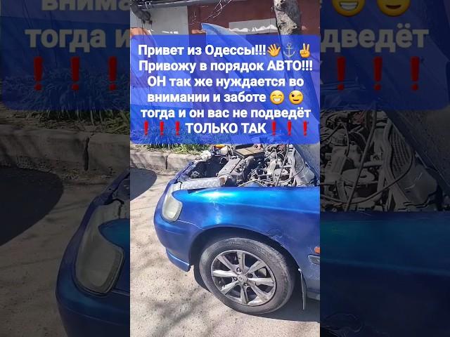 Привет из Одессы!!!️️️Заехал на авторынок на Посёлке, кое что ещё сделал по АВТО!!!  