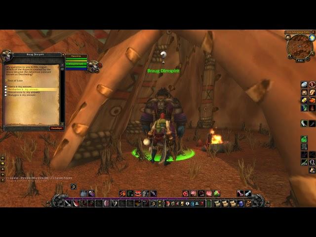 World of Warcraft Classic Test of Lore Quest (Answers)