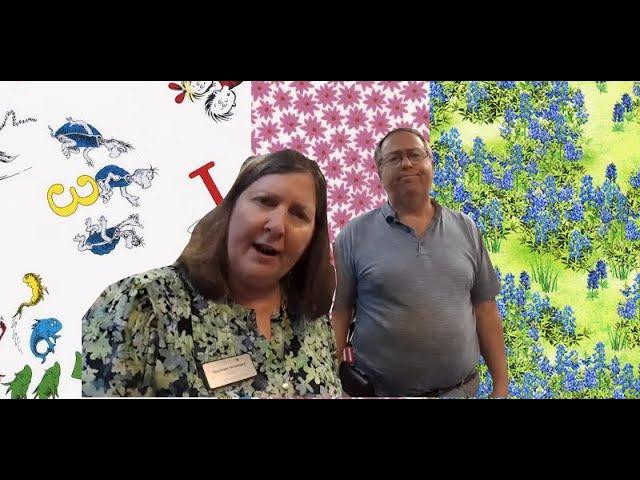 Quilted Twins Fabric Show with Ken and Rachael 1-10-24