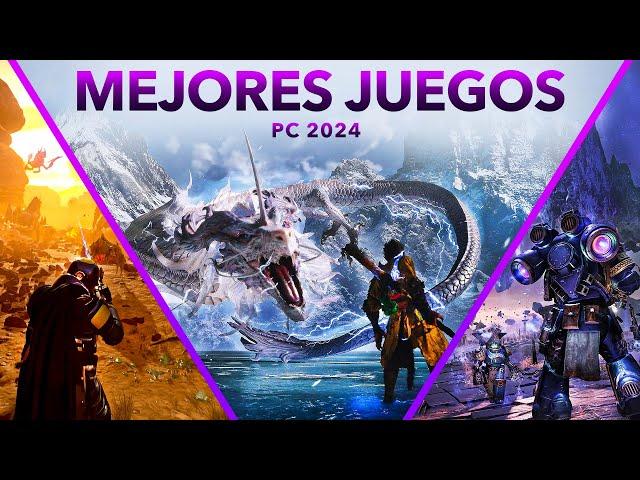 TOP 10 MEJORES JUEGOS DE PC DEL 2024 