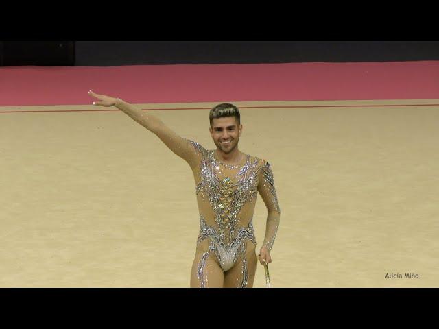 Cristofer Benítez, Cto. Rítmica Masculina Euskalgym 2022