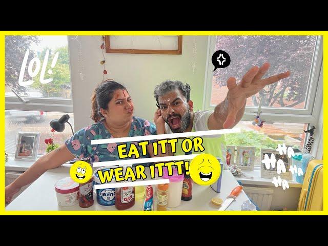 EAT IT OR WEAR IT FOOD CHALLENGE  | LIVE VIDEO | JABBUU AND JUUU