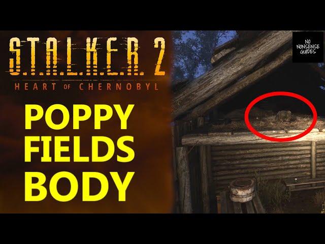 Stalker 2 How to Loot Body in Barn Attic in Poppy Fields, near Pomor's House