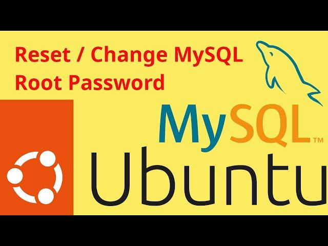 How to reset or change password for MySQL 8 root user on Ubuntu 24.04 LTS