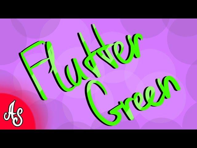 Flutter Green | Paint | SpeedArt