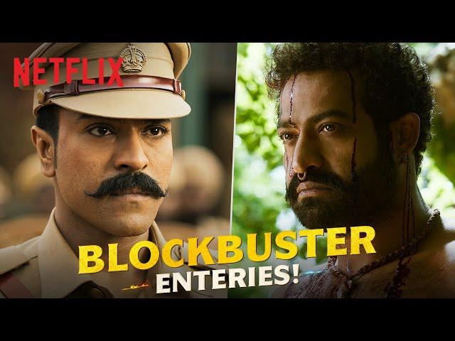 RRR Entry Scenes | N.T. Rama Rao Junior | Netflix India #Shorts